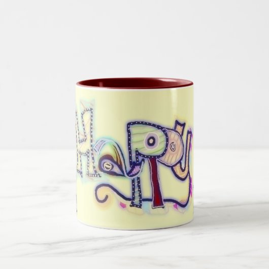 Glückliche ~ Tasse (Mittel)