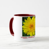 Glückliche Tasse der Mutter Tages (Vorderseite Links)