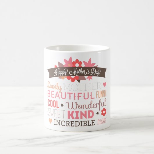 Glückliche Tasse der Mutter Tages (Mittel)