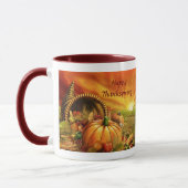 Glückliche Tasse des Erntedank-2 (Links)