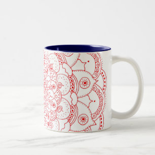 Glückliche Tasse des Mandala-2