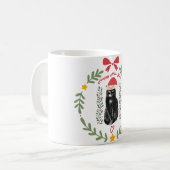 glückliche Tasse des neuen Jahres (Vorderseite Links)