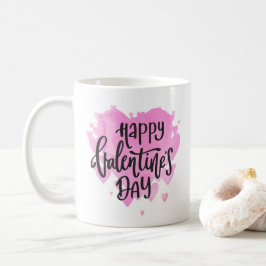 Glückliche Tasse des Valentines Tagesder