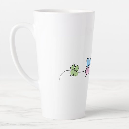 Glückliche Tasse (Liebe ist Kaffee) (Links)