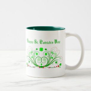Glückliche Tasse St. Patricks Tages- keltische