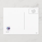 Glückliche Thankgiving Karte mit Pilger und der (Rückseite)