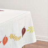 Glückliche Thanksgiving Table Cloud Herbstlaube Tischdecke (Beispiel)