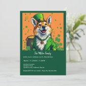 Glückliche Tiere in Tarnung - St. Patrick's Day Fu (Stehend Vorderseite)