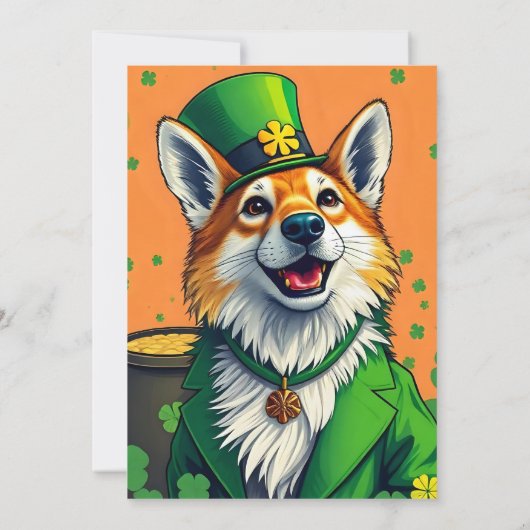 Glückliche Tiere in Tarnung - St. Patrick's Day Fu (Rückseite)