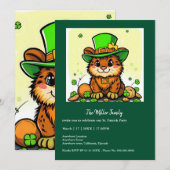 Glückliche Tiere in Tarnung - St. Patrick's Day Fu (Vorne/Hinten)