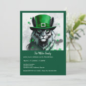 Glückliche Tiere in Tarnung - St. Patrick's Day Fu (Stehend Vorderseite)
