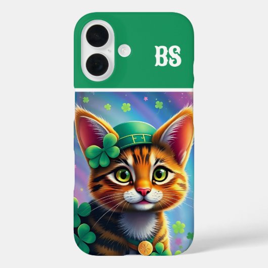 Glückliche Tiere in Tarnung - St. Patrick's Day Fu Case-Mate iPhone Hülle (Rückseite)