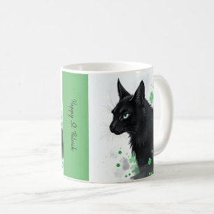 Glückliche Tiere in Tarnung - St. Patrick's Day Fu Kaffeetasse