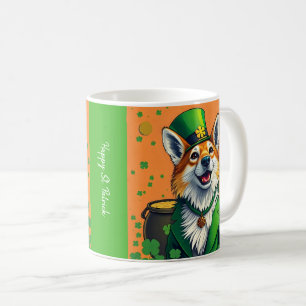 Glückliche Tiere in Tarnung - St. Patrick's Day Fu Kaffeetasse