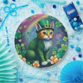 Glückliche Tiere in Tarnung - St. Patrick's Day Fu Pappteller (Party)
