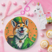 Glückliche Tiere in Tarnung - St. Patrick's Day Fu Pappteller (Party)