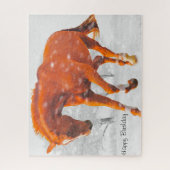 Glückliche Tochter. Puzzle (Vertikal)