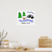 Glückliche Tränen Poster (Küche)