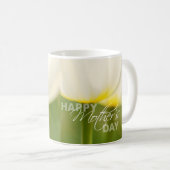 Glückliche Tulpen der Mutter Tages Kaffeetasse (VorderseiteRechts)