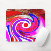 Glückliche Umlaufbahnen Mousepad (Mit Mouse)