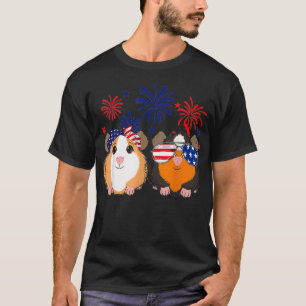 Glückliche Unabhängigkeit Tag 4. Juli GUINEA Schwe T-Shirt