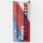 Glückliche Unabhängigkeitstag-am 4. Juli Banner (Vertikal)