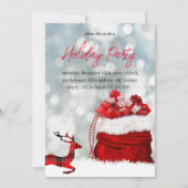 Glückliche und gesegnete Weihnachtsfeier in Ihrem Einladung (Vorderseite)