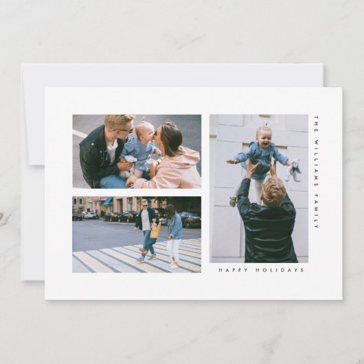 GLÜCKLICHE URLAUB Fügen Sie Ihr Foto hinzu (Vorderseite)