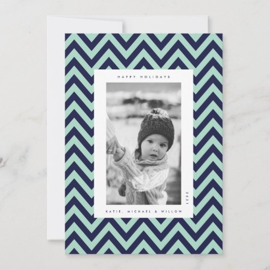 GLÜCKLICHE URLAUB Fügen Sie Ihr Foto hinzu (Vorderseite)