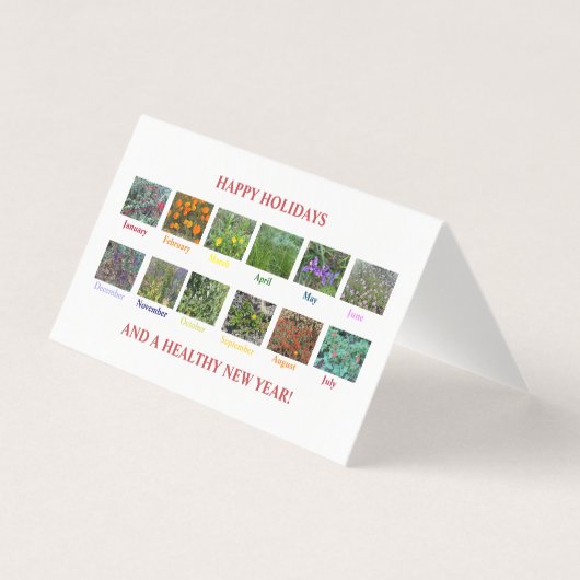 GLÜCKLICHE URLAUB UND EIN GESUNDES NEUES JAHR! (Vorderseite)