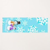 GLÜCKLICHE URLAUB : Winterfreunde Yogamatte (Vorderseite (Horizontal))