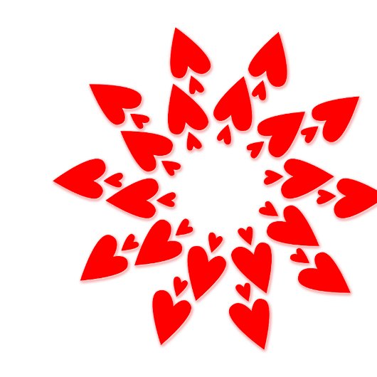 Glückliche Valentins-Star-Herzen-Kochschürze Schürze