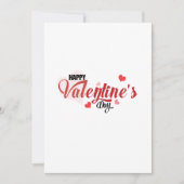 Glückliche Valentinstag Einladung Greet Cards (Vorderseite)