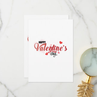 Glückliche Valentinstag Einladung Greet Cards