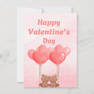 Glückliche Valentinstag Grußkarte