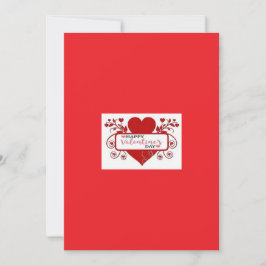 Glückliche Valentinstag-Grußkarte Feiertagskarte