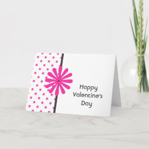 Glückliche Valentinstag Grußkarte. Feiertagskarte