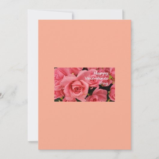 Glückliche Valentinstag-Grußkarte Feiertagskarte (Vorderseite)