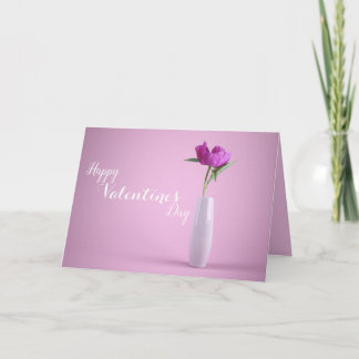 Glückliche Valentinstag-Grußkarte Karte