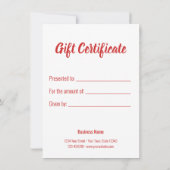 Glückliche Valentinstag Herzblasen Geschenkkarte (Rückseite)