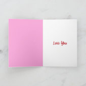 Glückliche Valentinstag MailBox Grußkarte Karte (Innenseite)