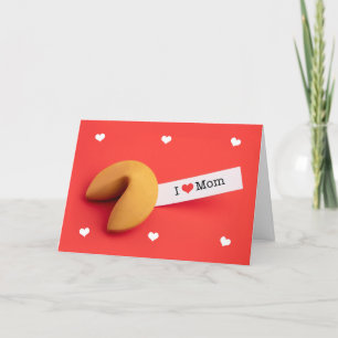Glückliche Valentinstag Mama Glückliches Cookie Feiertagskarte