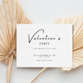 Glückliche Valentinstag-Party-Karte Dankeskarte