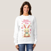 "Glückliche Valentinstag-T - Shirt | Niedlich und  (Vorne ganz)