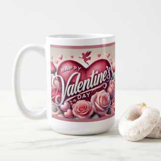 Glückliche Valentinstag Tasse! Kaffeetasse