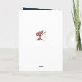 Glückliche Valentinstag Welt der Liebe Karte (Rückseite)