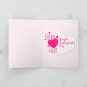 Glückliche Valentinstag Westie Karte (Innenseite)