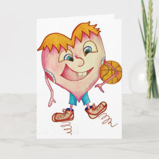 Glückliche Valentinstagkarte Feiertagskarte