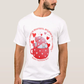 Glückliche Valentintage T-Shirt