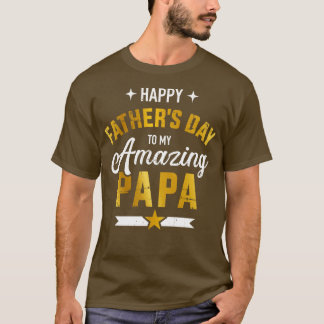 Glückliche Väter Tag für meine phantastische Papa T-Shirt